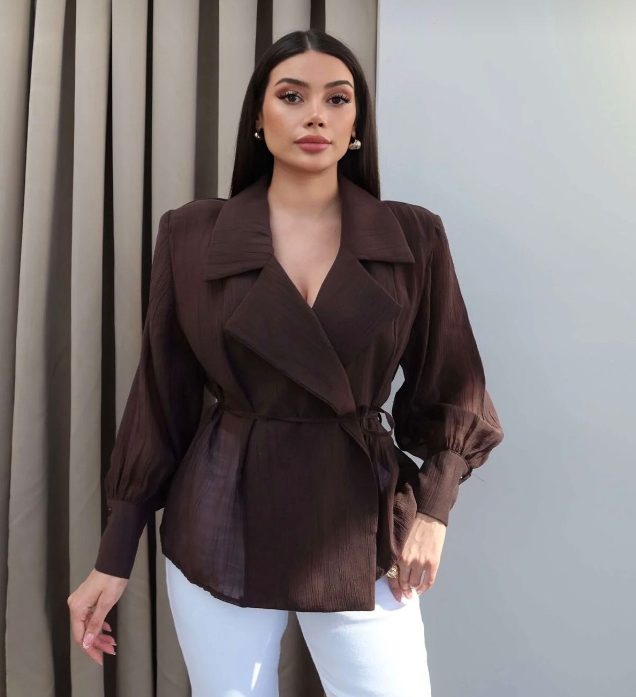 The Bella Wrap Top