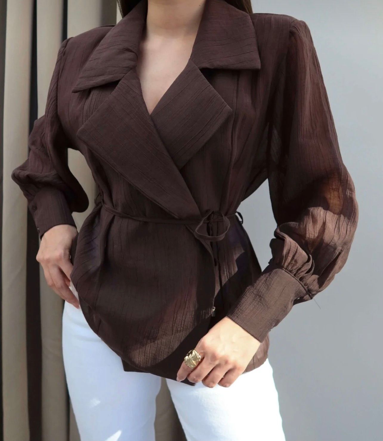 The Bella Wrap Top