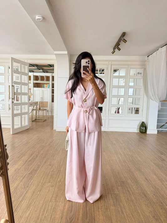 The Amalfi Wide-Leg Set