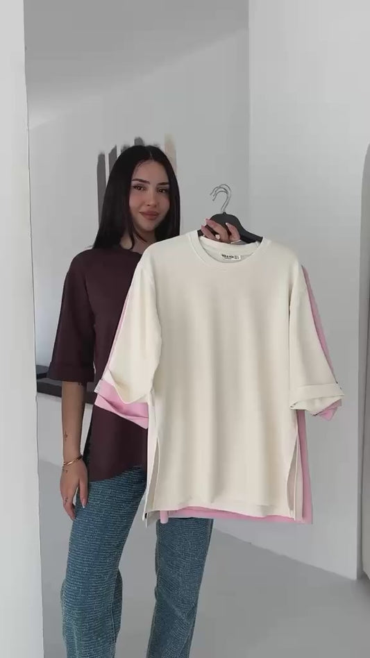 Oversized Slit Tee